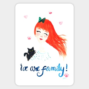 We are Family! Sticker